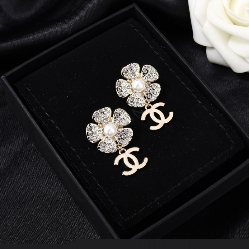 Ch*el earrings